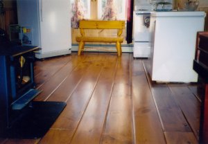 Using Wide Softwood Planks for Cottage Flooring